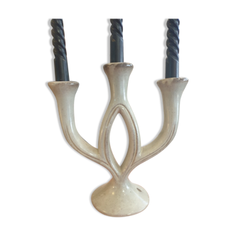 Dieulefite ceramic candle holder
