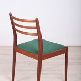Fabric and teak dining chairs by Victor Wilkins for G-Plan, 1960s, set of 6