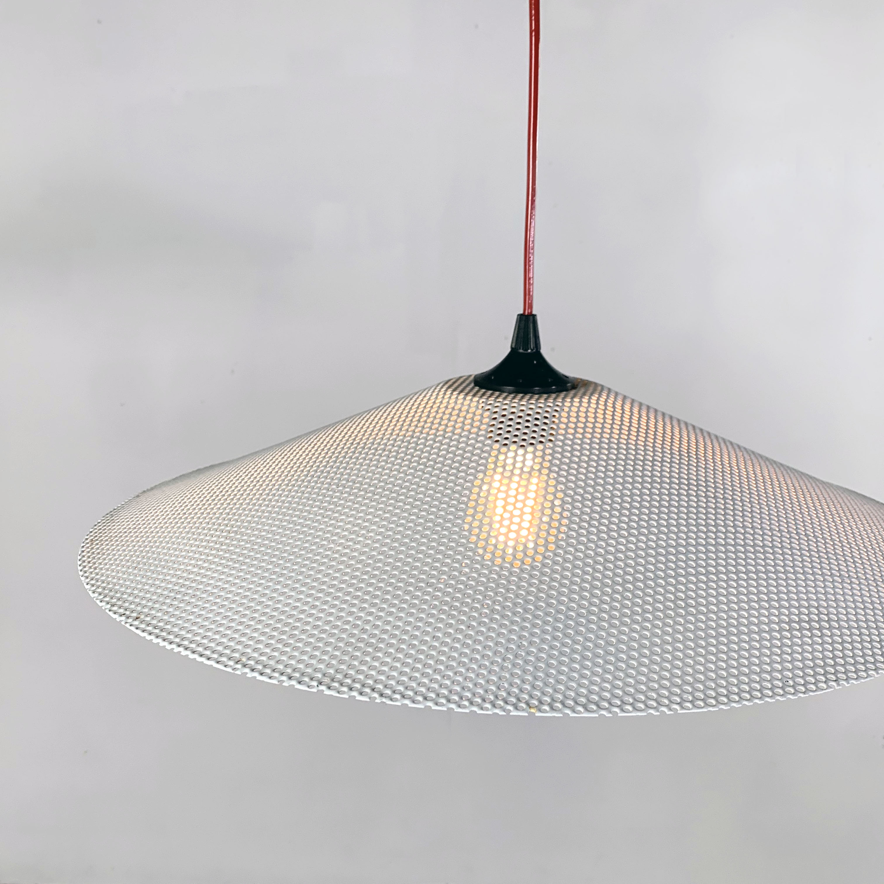 Perforated metal suspension, 1970