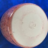 Jean Marais vase with "scorpion" stamp.