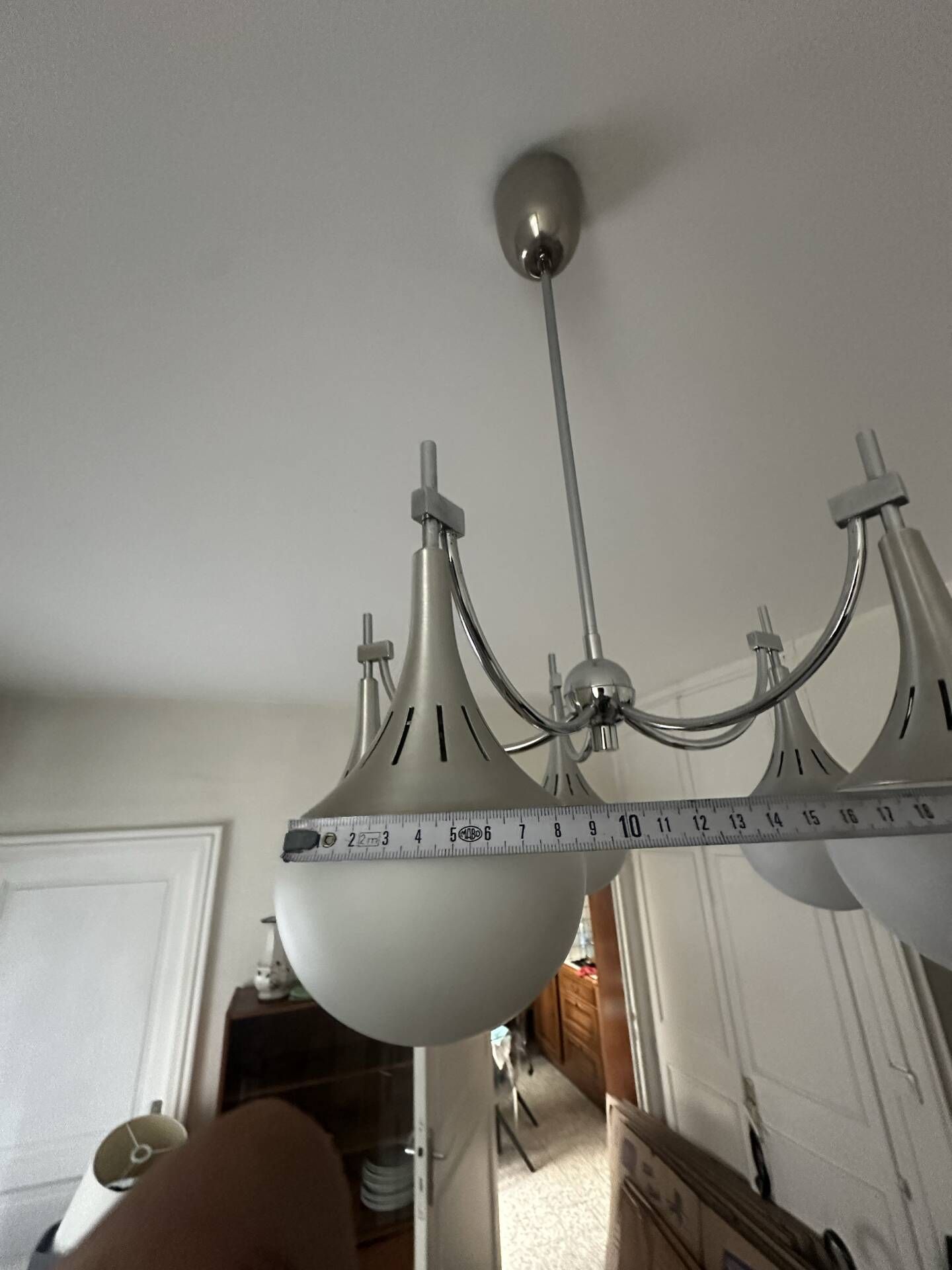 Lustre 5 feux Sciolari