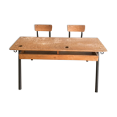 Double schoolboy desk