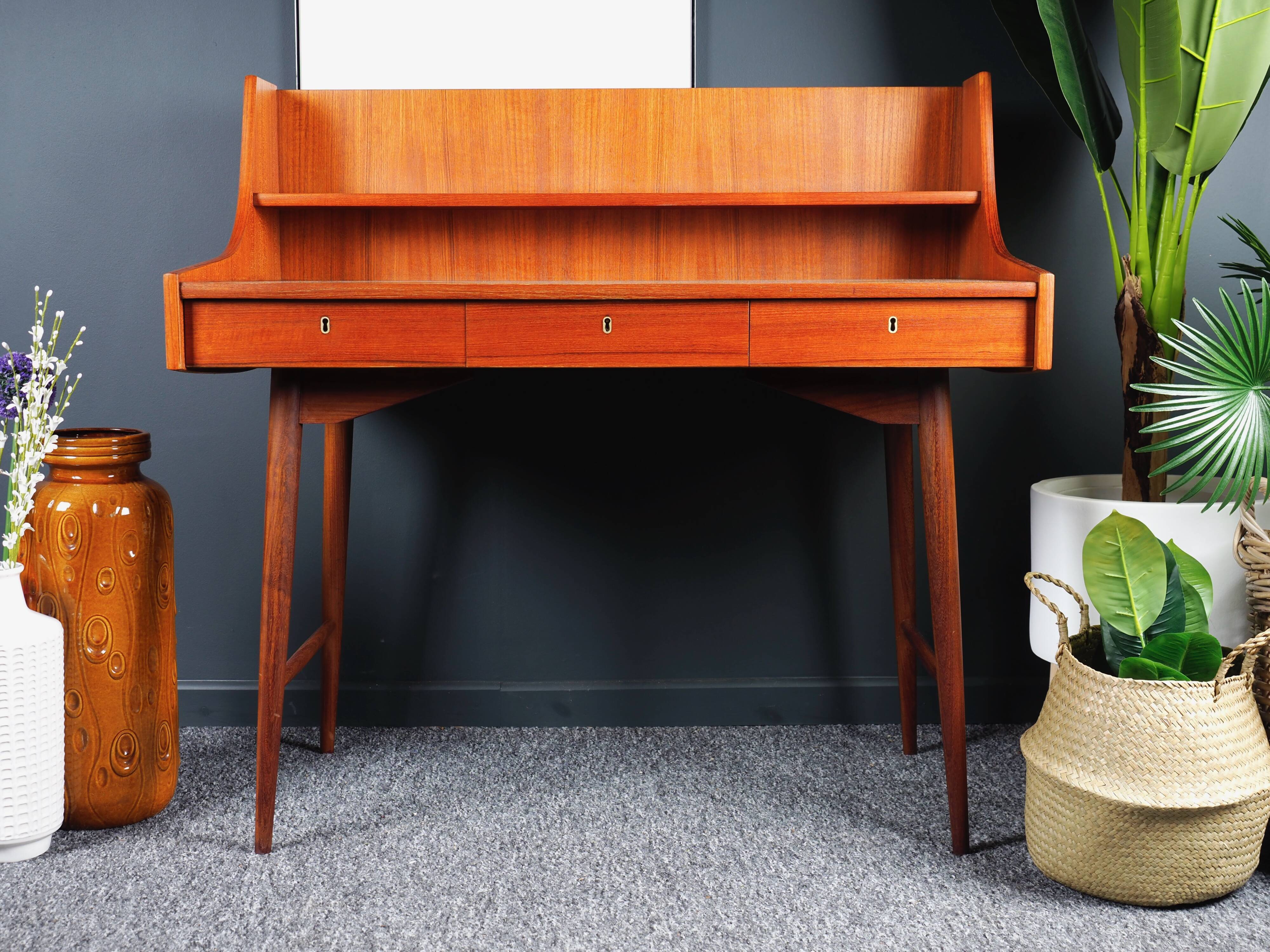 Mid century Norwegian Ola Desk by John Texmon for Blindheim Mobelfabrikk, 1950s
