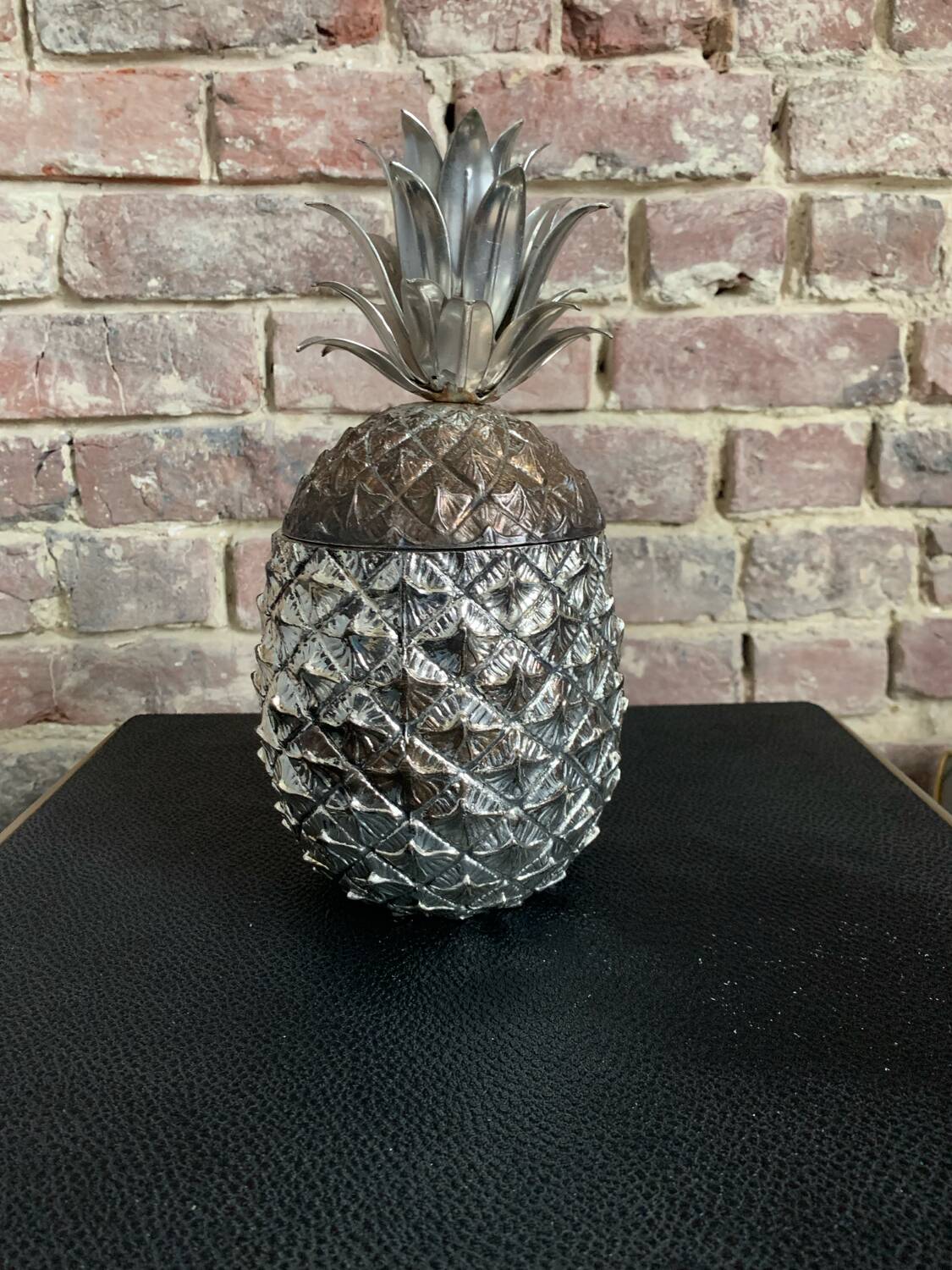 Vintage Pineapple Ice Cube Bucket