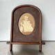 Antique Frame carved wood measurements 22 cm x 18 cm