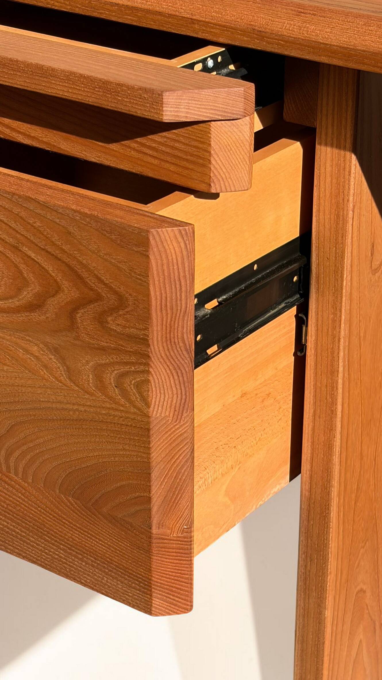 Solid oak desk