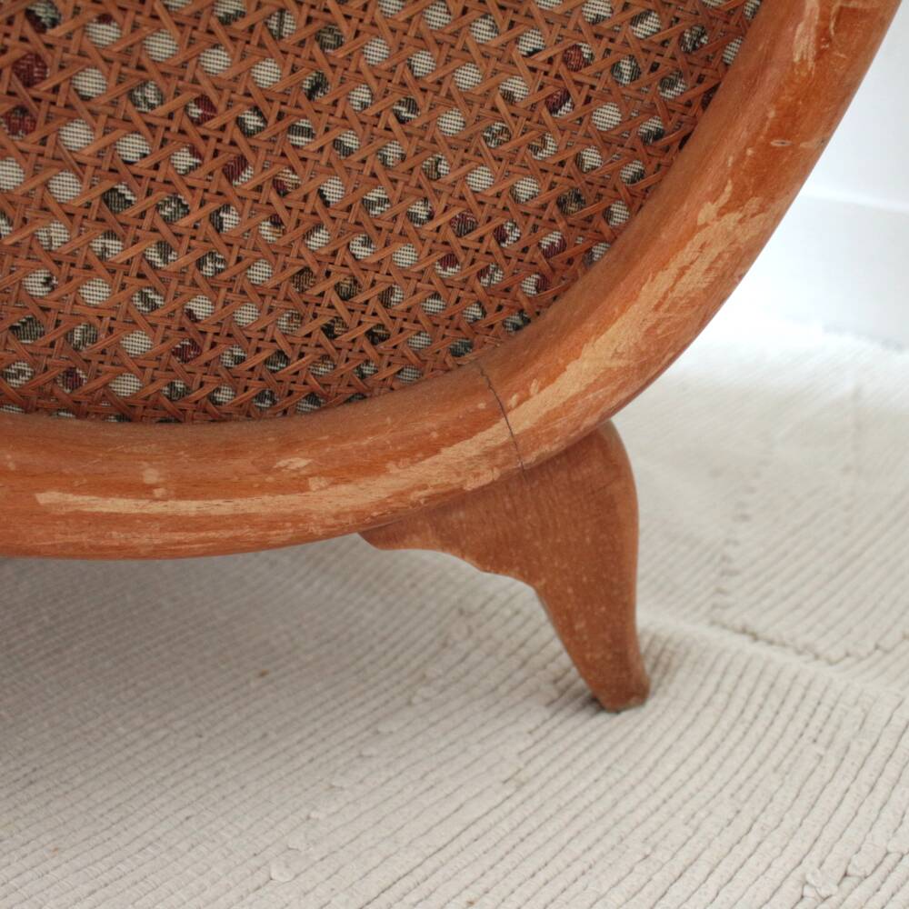 Vintage Chippendale armchair