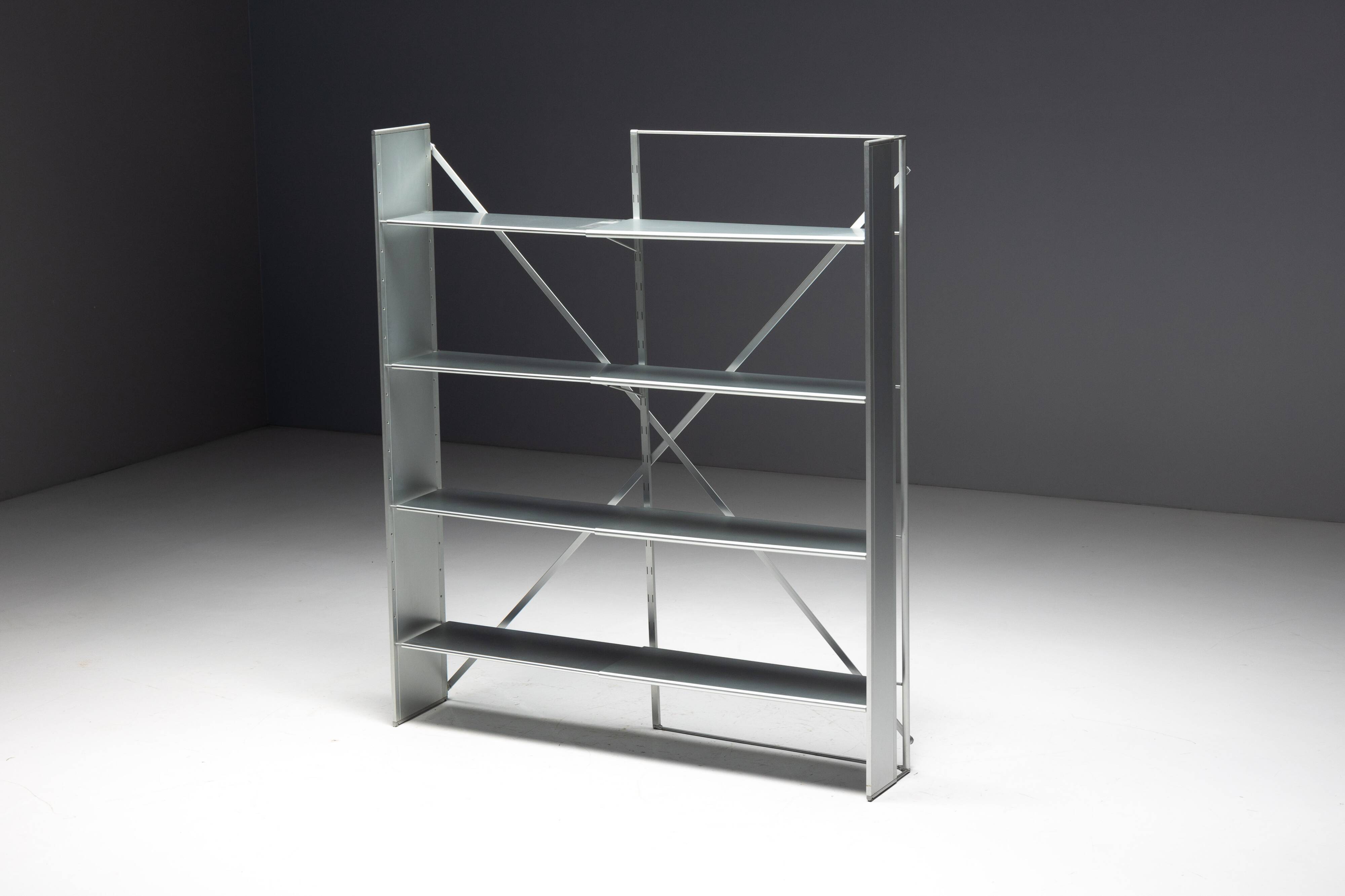 Fra Dolcino Shelving Unit by Mireille Rivier & Paolo Pallucco, Italy, 1884