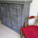 Old style patinated sideboard