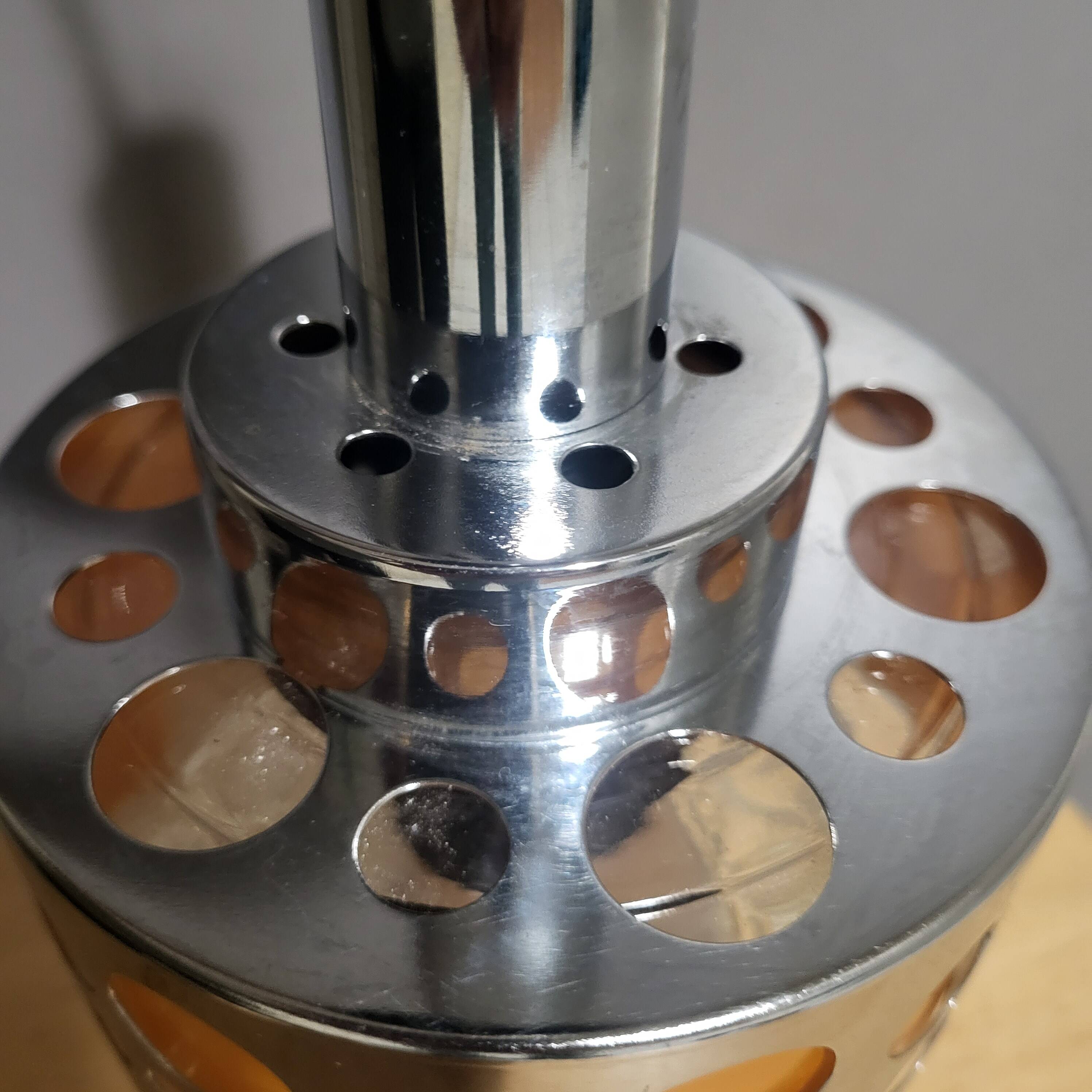 Raak suspension, space age chrome orange