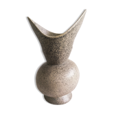 Vintage vase of helical shape