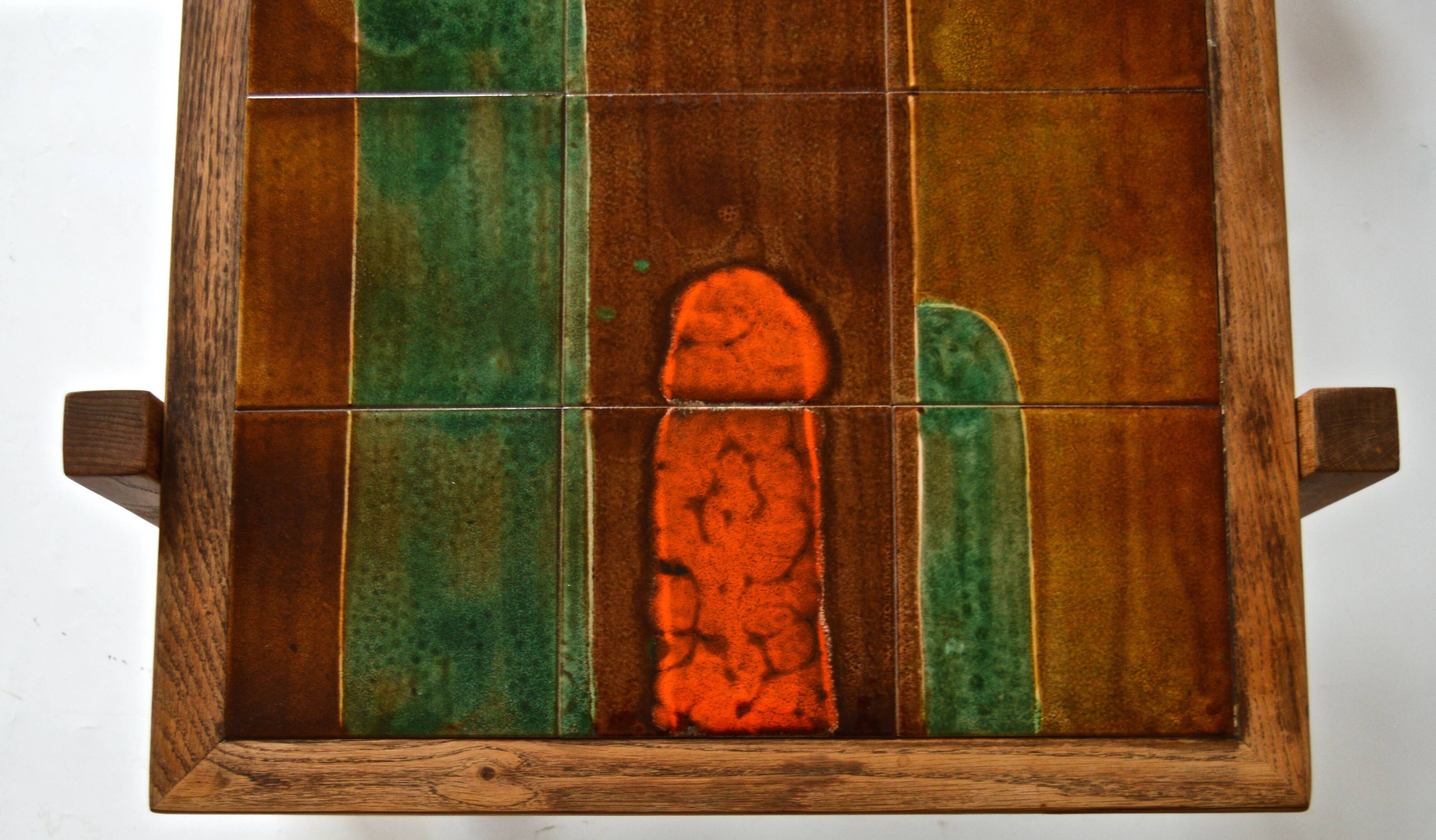 ceramic and glass coffee table