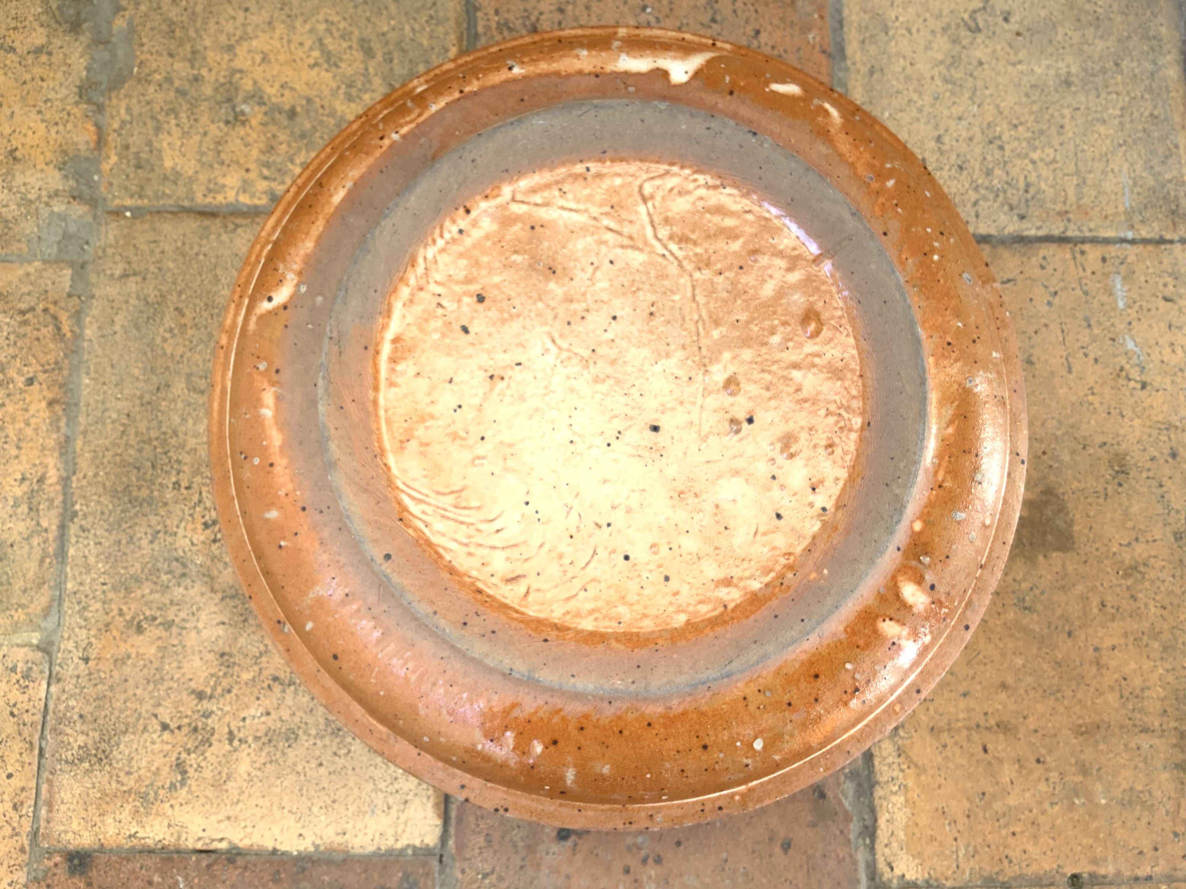 Plat en grès