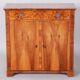 Biedermeier Cabinet in Walnut, Czech, 1840s