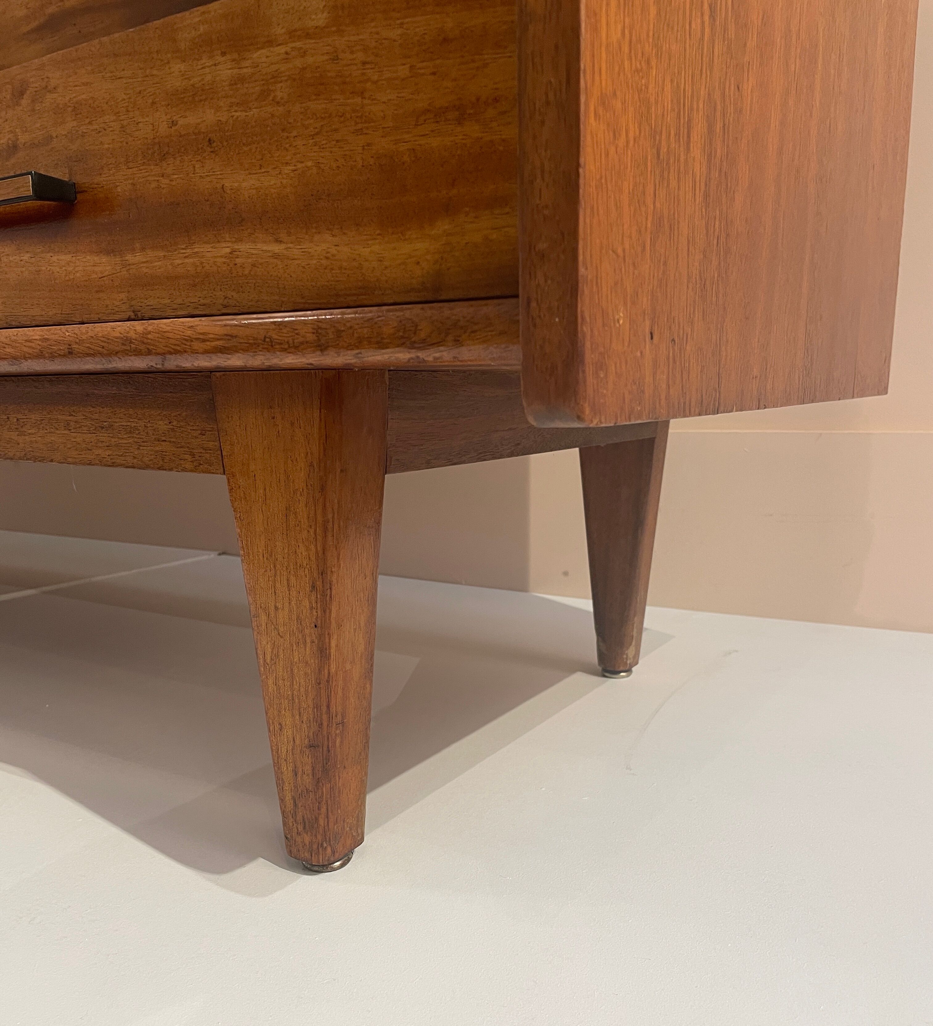 Solid wood sideboard, France 1950