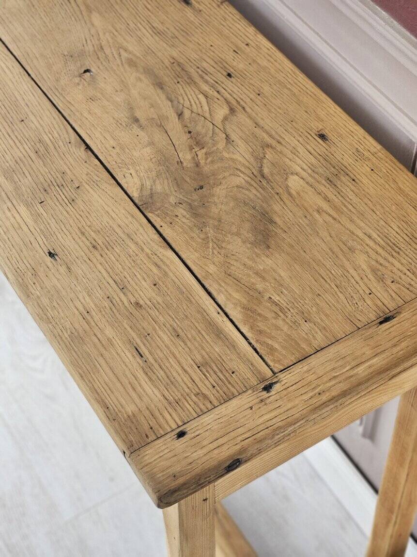 Console bois massif vintage | Flore