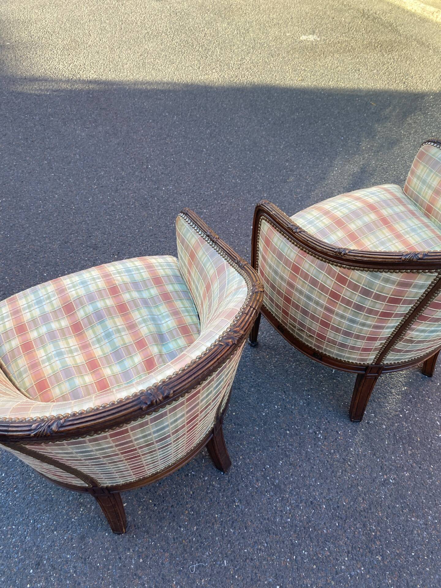 Pairs of armchairs