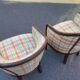 Pairs of armchairs