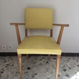 Chair with armrests 50s
