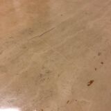 Octagonal Travertine Dining Table Circa 1980