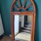 Vintage bamboo mirror