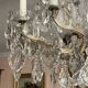 Antique crystal chandelier, French made.