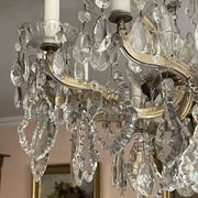 Lustre ancien cristal fabrication française