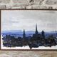 Oil on canvas View of Dijon 1976 Jean-François Devalière