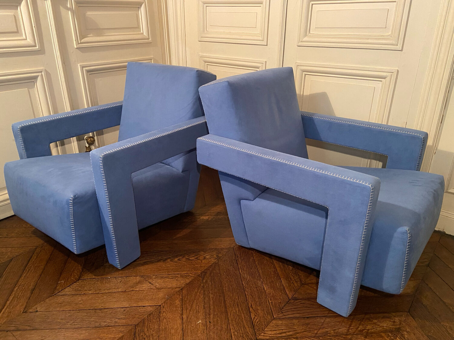 Utrecht armchair pair - Gerrit Rietveld, Cassina