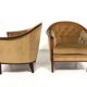 Set de 2 fauteuils "Fabiola" en velours, Bröderna Andersson, Suède, 1960