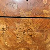 Commode marqueterie & bronze style Louis XV
