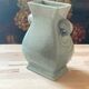 Chinese celadon cracked earthenware vase – Art Deco inspiration – 23