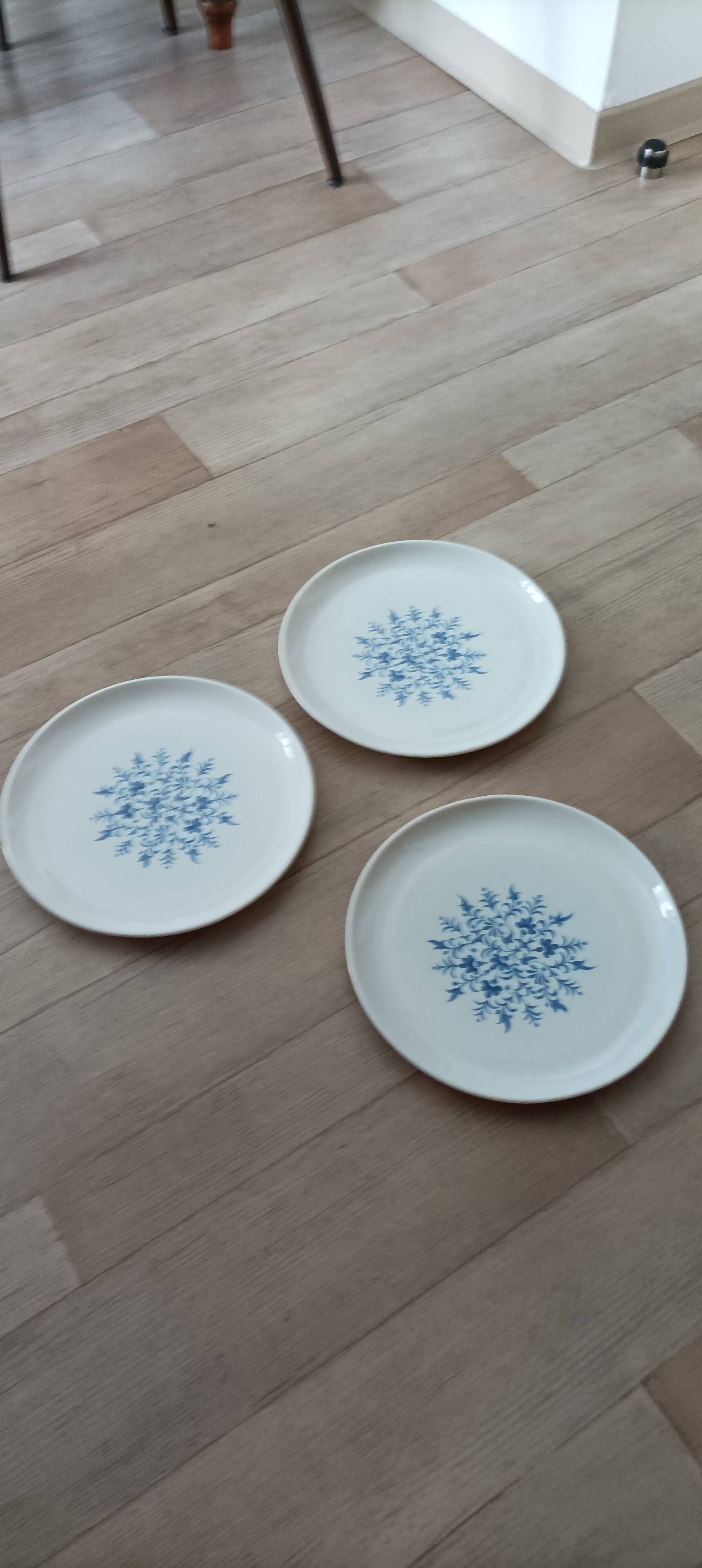 Set of 3 sovirel plates