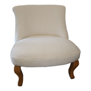 fauteuil crapaud tissu