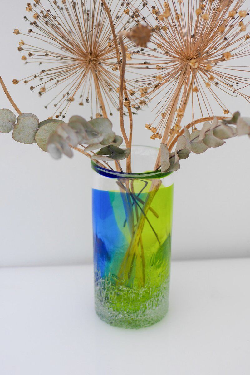 Scandinavian art glass Unik vase by Göran Wärff Kosta for Kosta Boda, Sweden, 1980s