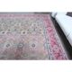 1970s Vintage Persian Handmade Wool Cotton Light Tan Area Rug 285x387