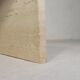 Mid-Century travertine coffee table with a triangular top, 1970s.