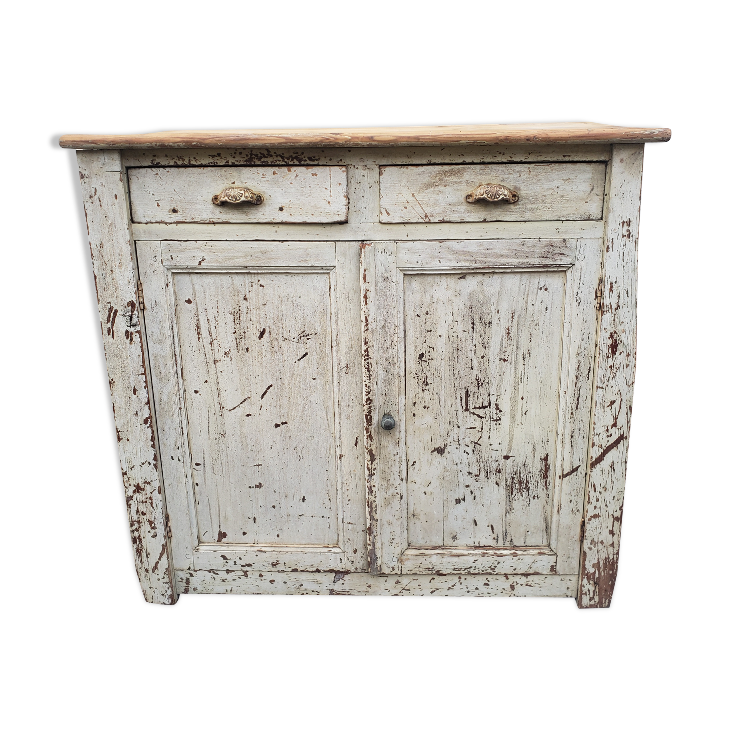 Old Parisian buffet patina