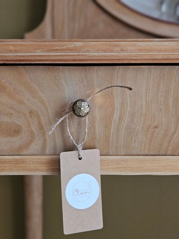 Coiffeuse art déco en marqueterie rénovée   Elise