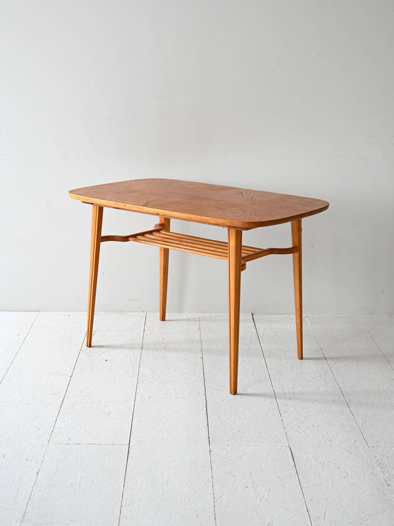 1960s Scandinavian coffee table in ash and beech