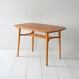 1960s Scandinavian coffee table in ash and beech