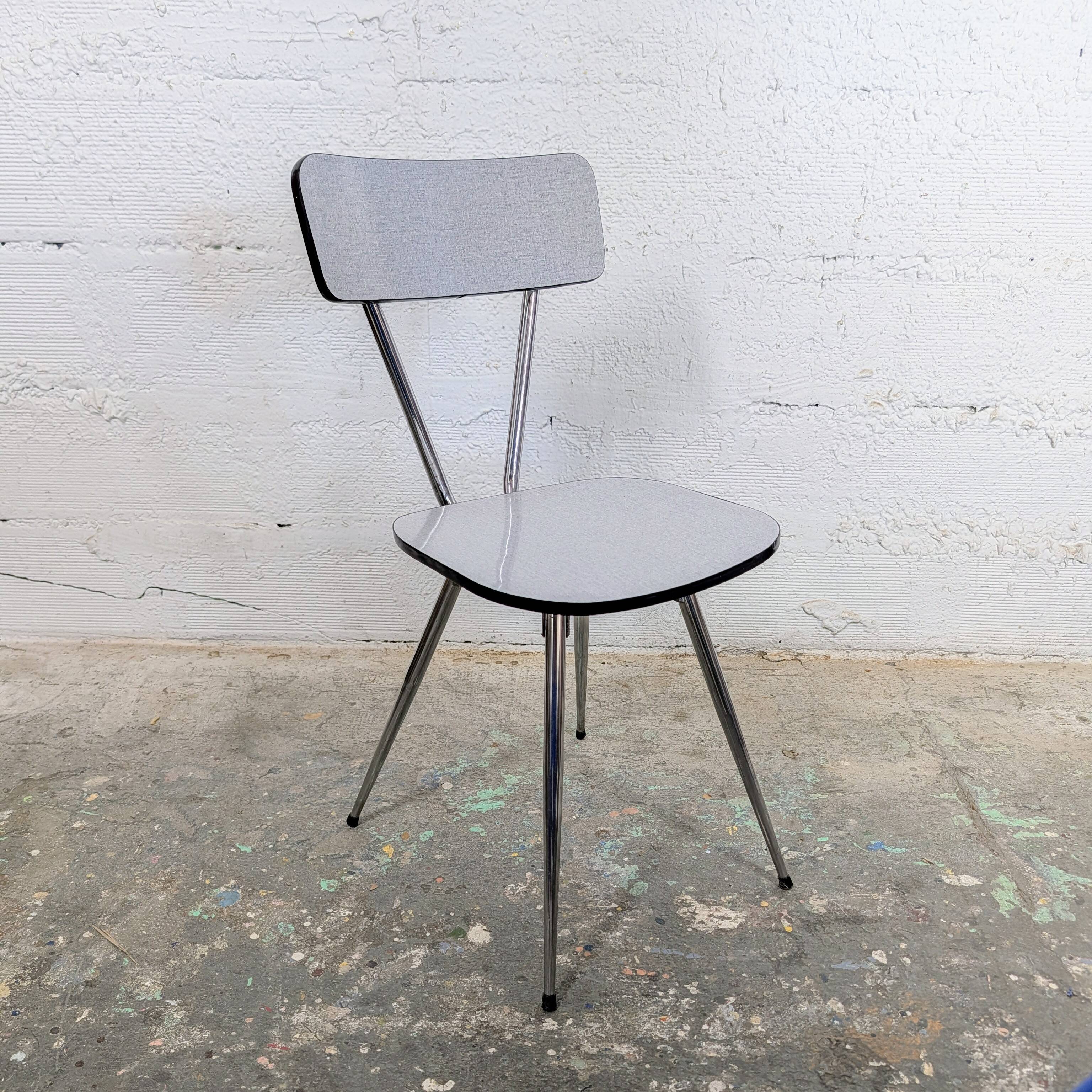 Formica chair design by Roger Breton