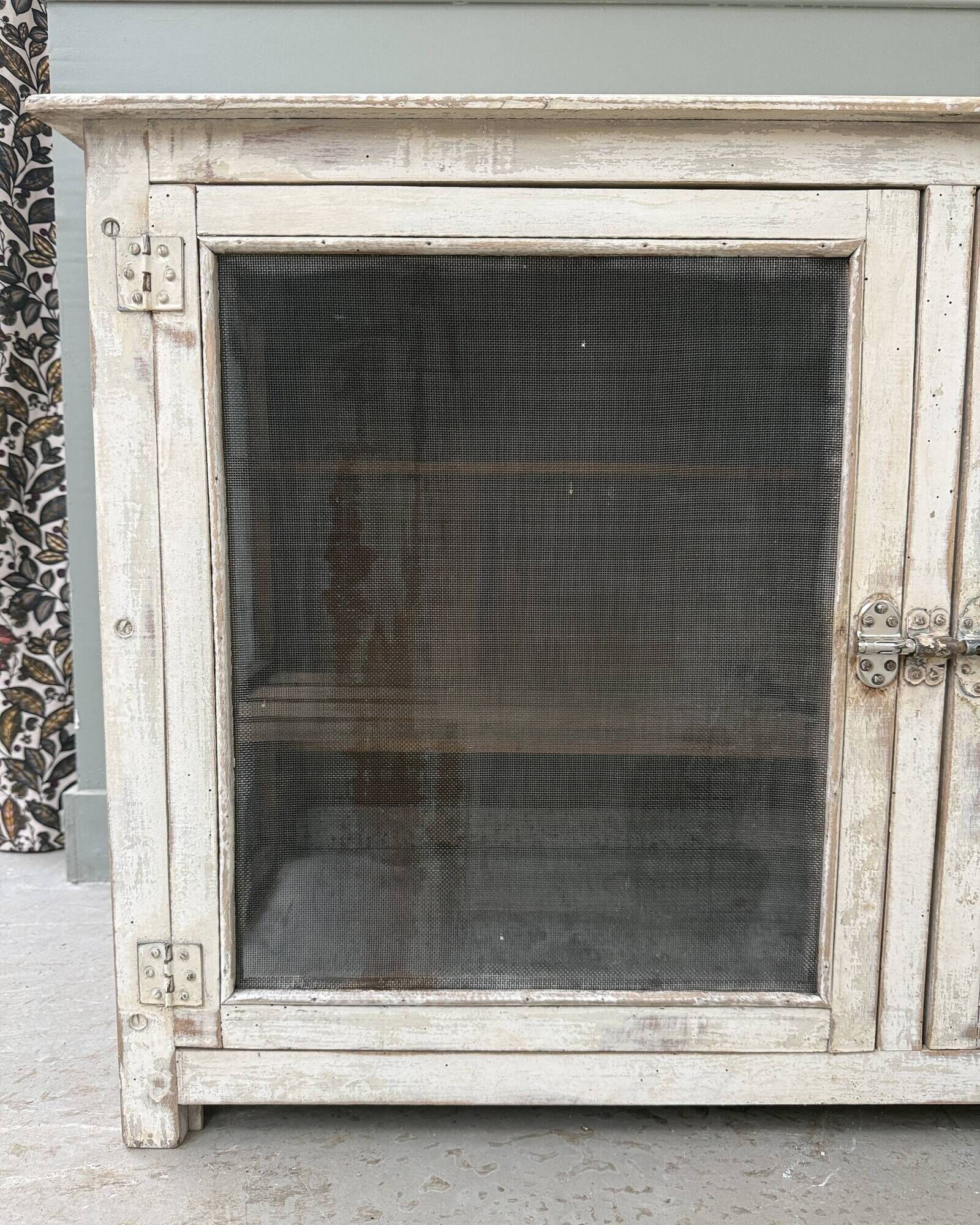 Patinated (renovated) pantry.