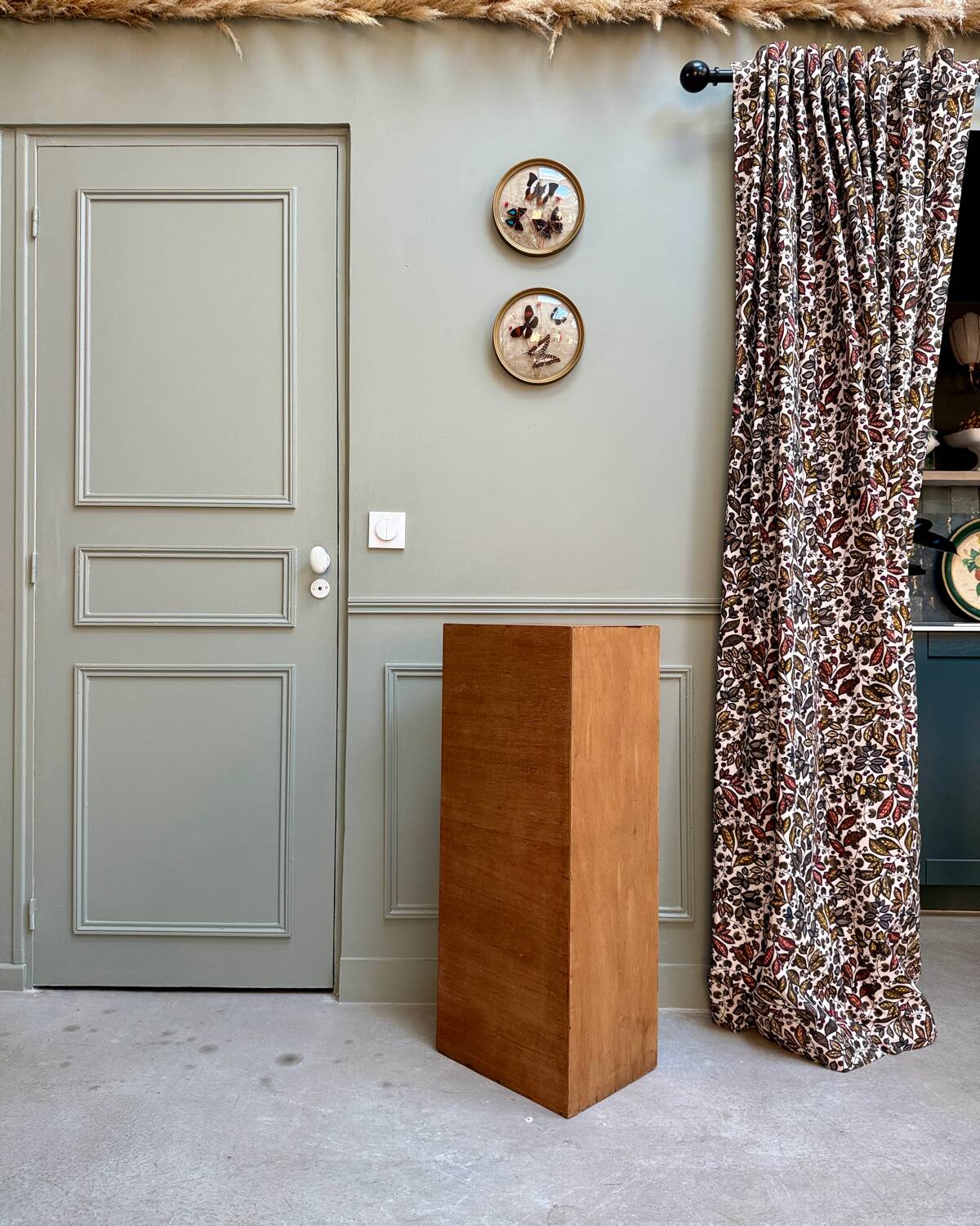 Meuble trieur en bois 70s (rénové)