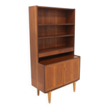 Scandinavian teak bookcase, Sweden, 1950