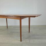 Danish design Scandinavian teak dining table 1960