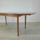 Danish design Scandinavian teak dining table 1960