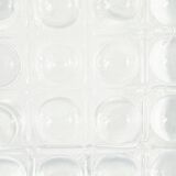 Lustre en verre bulle de style mid-century par Helena Tynell pour Limburg, années 1970.