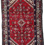 Tapis vintage du Moyen-Orient Malayer fait main en laine – 78 x 151 cm 1970