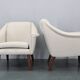 1960s Pair of Danish Restored Armchairs